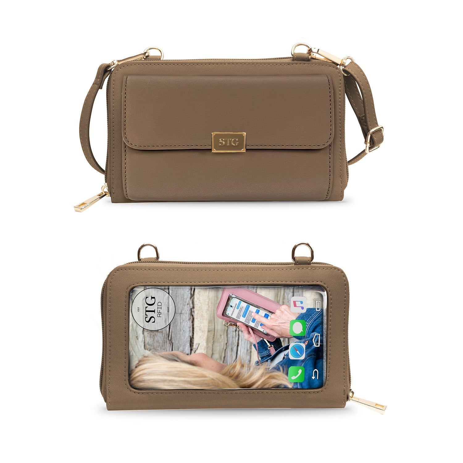 Captiva RFID Touch Screen Purse