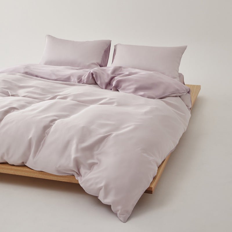 Adeline Pastel Silky Cooling TENCEL™ Bedding Set / Gray