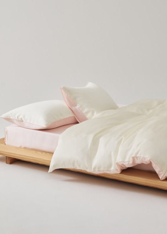 Adeline Pastel Silky Cooling TENCEL™ Bedding Set / Gray