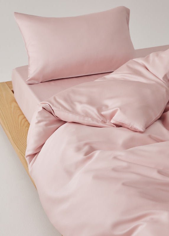 Adeline Pastel Silky Cooling TENCEL™ Bedding Set / Gray