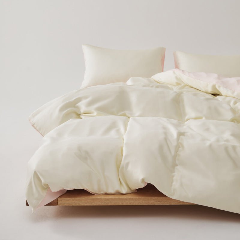 Adeline Pastel Silky Cooling TENCEL™ Bedding Set / Gray