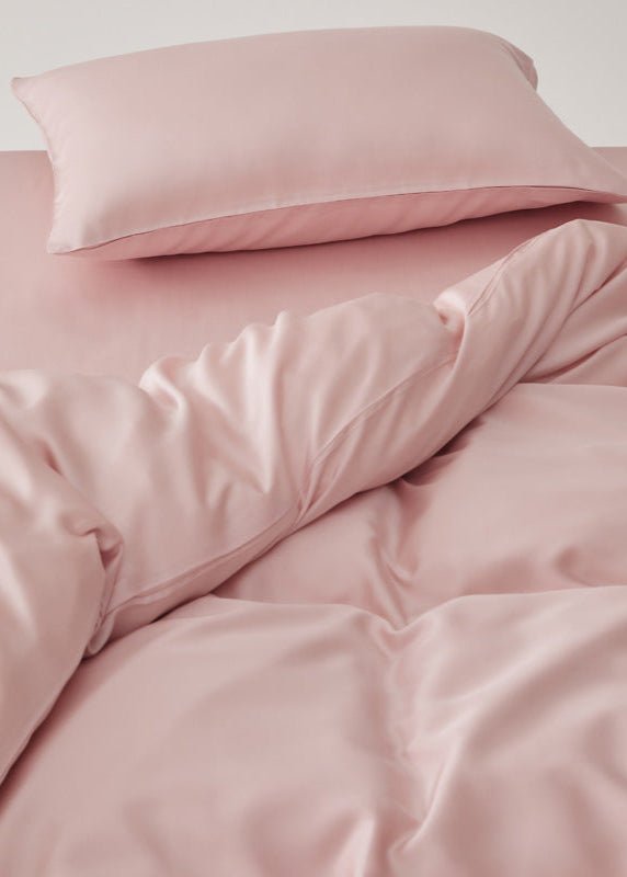 Adeline Pastel Silky Cooling TENCEL™ Bedding Set / Gray