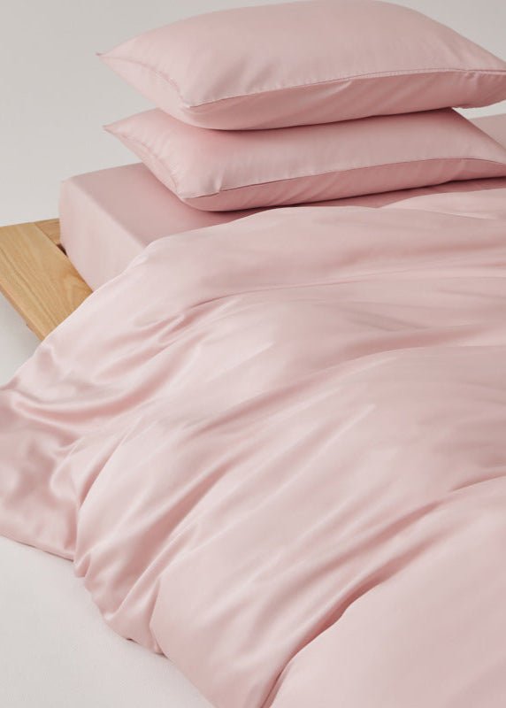 Adeline Pastel Silky Cooling TENCEL™ Bedding Set / Gray